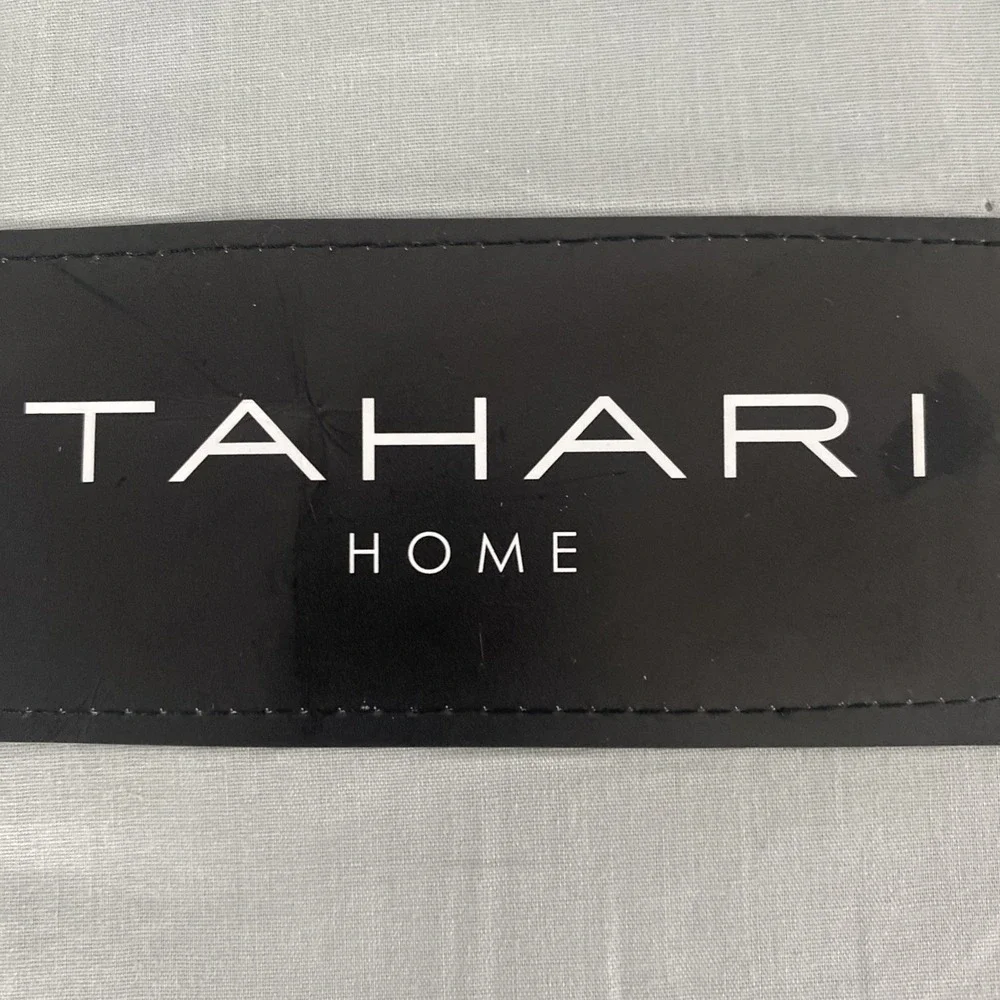 Tahari Home Sheet Set TWIN Sage Green 100% Cotton Crisp Natural Earthy Neutral